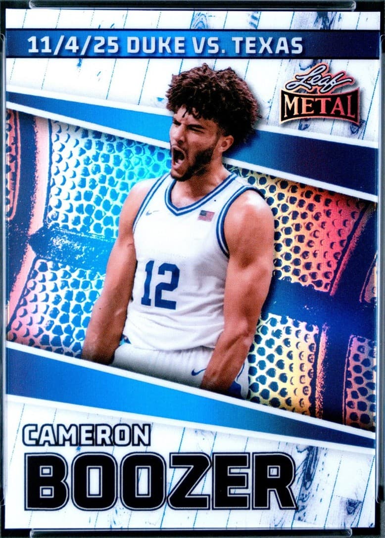 Cameron Boozer 2025 Leaf 2025 Leaf