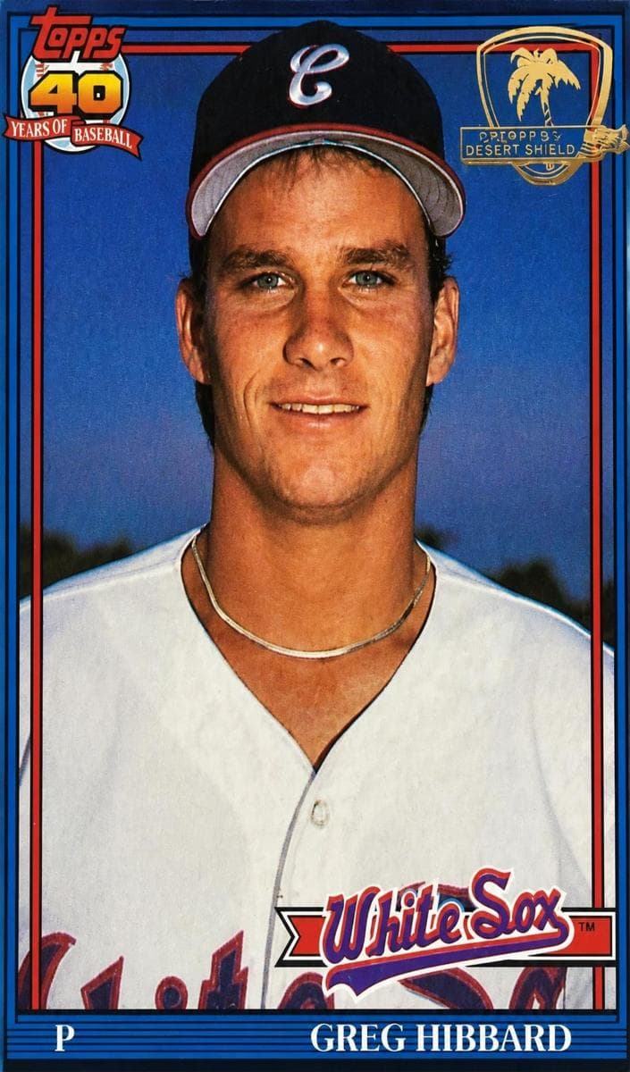 Greg Hibbard 1991 topps Topps