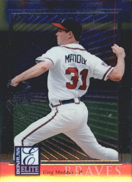 Greg Maddux 1998 panini Donruss Collections