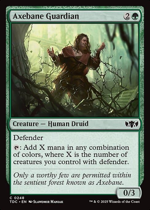 Axebane Guardian 2012 Magic: The Gathering Return to Ravnica