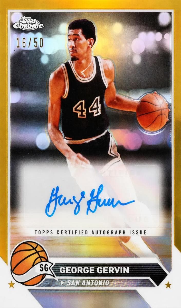 George Gervin #CG-GG