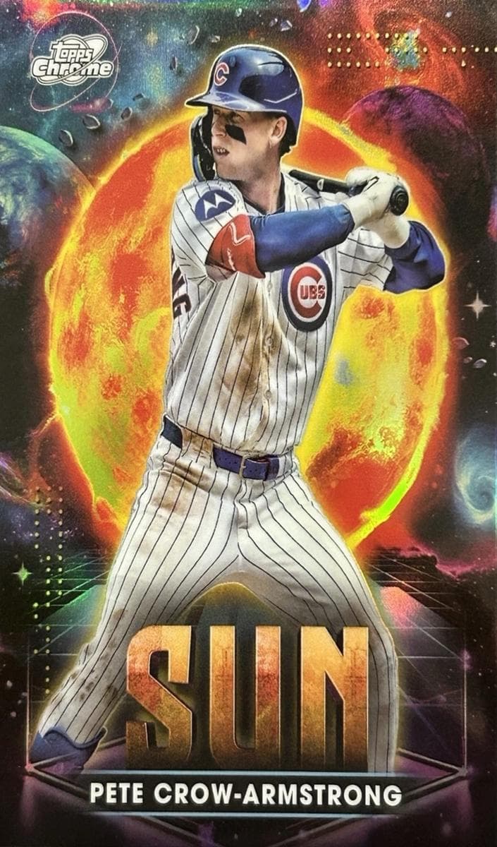 Pete Crow-Armstrong 2025 topps Topps Cosmic Chrome