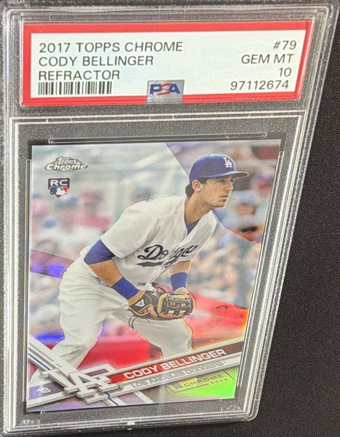 CODY BELLINGER LA Dodgers 2017 Topps Chrome 2017 Topps Chrome