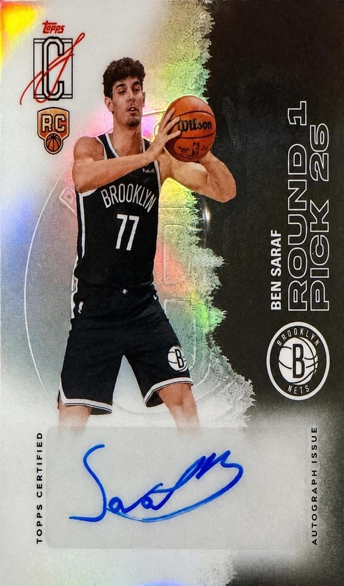 Ben Saraf 2025 topps Topps Signature Class