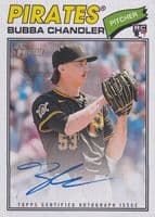 Bubba Chandler 2026 topps Topps Heritage Real One Autographs