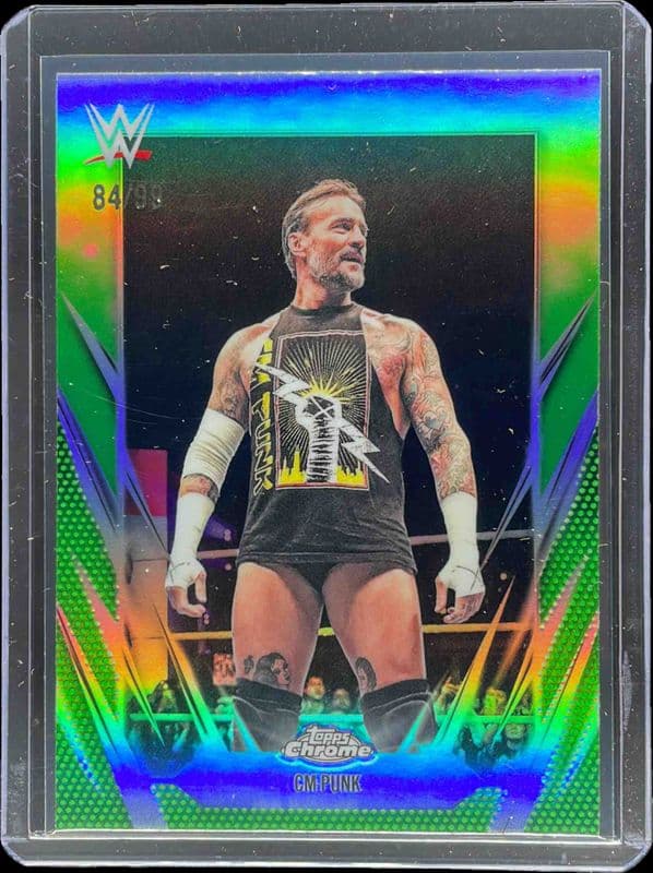 CM Punk trading card