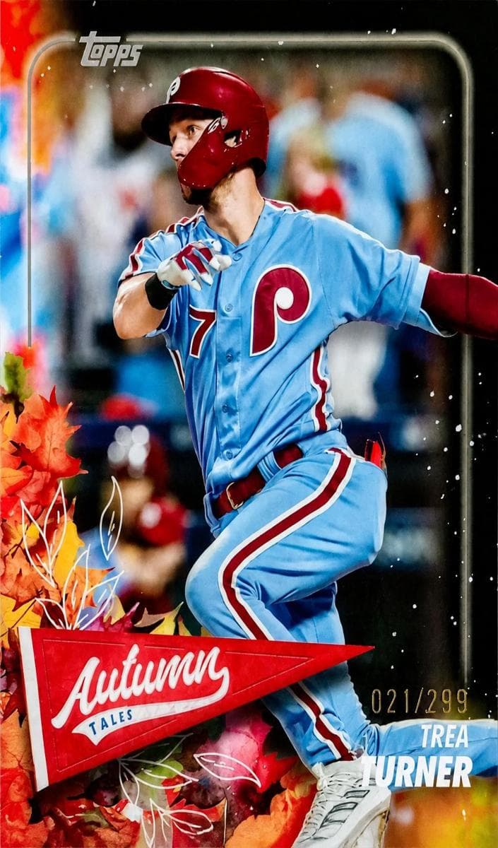 Trea Turner 2024 topps Topps Update