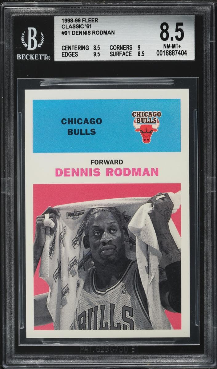 Dennis Rodman 1998 fleer Fleer