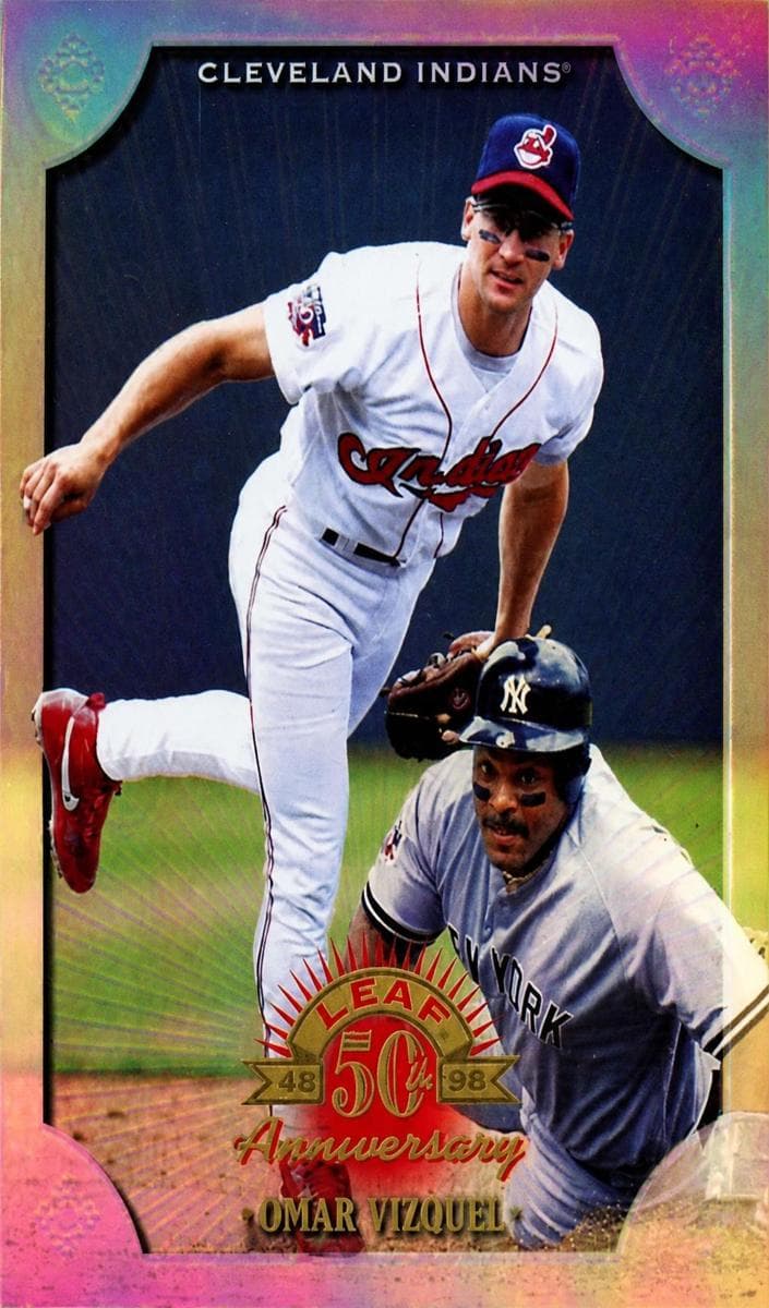 Omar Vizquel 1998 panini Collections