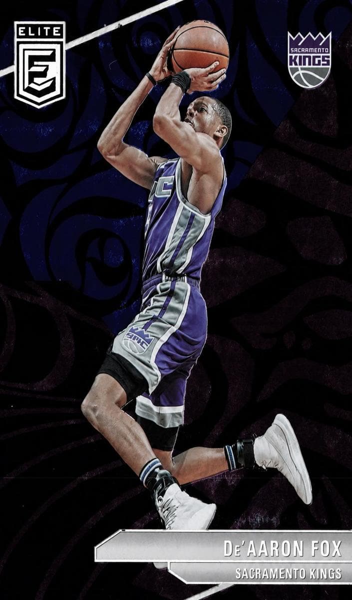 De'Aaron Fox 2023 panini Donruss Elite