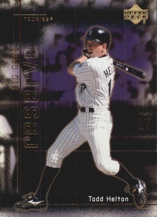 Todd Helton 2001 unknown