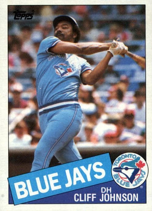Cliff Johnson trading card