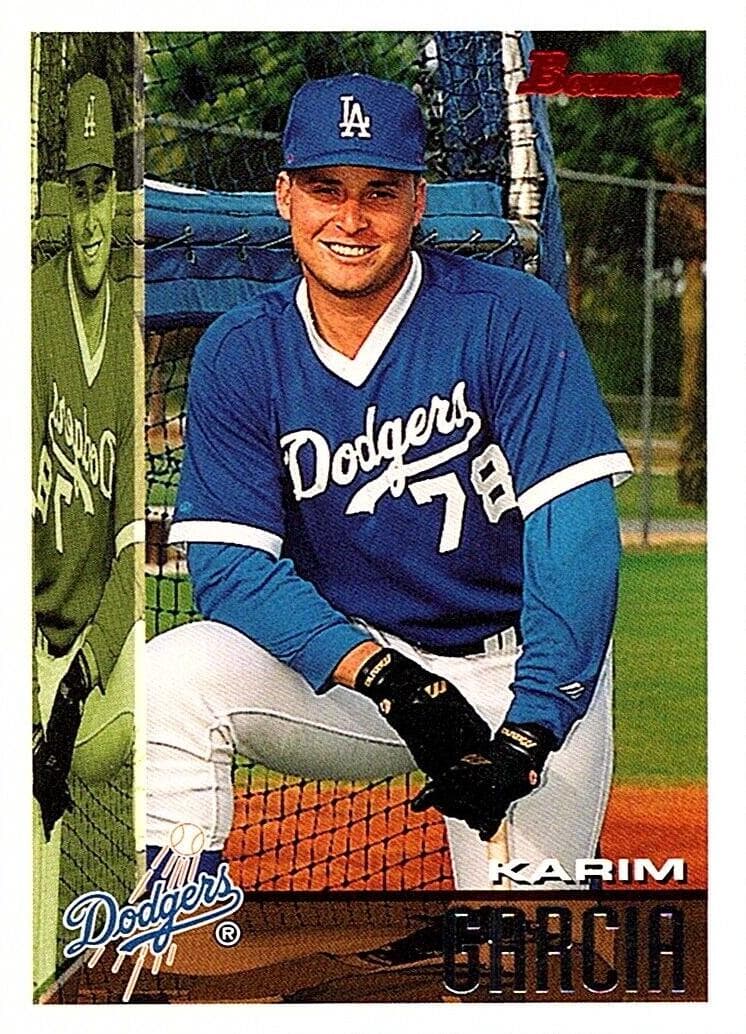 Karim Garcia 1995 bowman Bowman