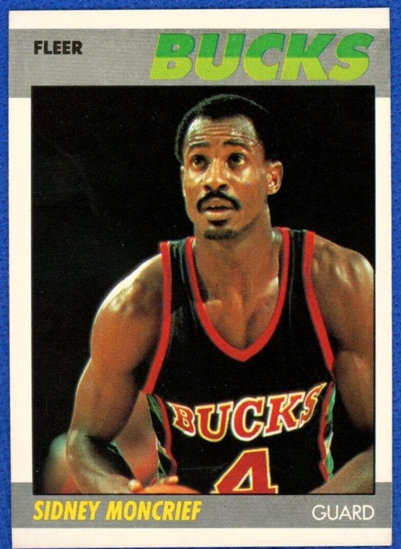 Sidney Moncrief trading card