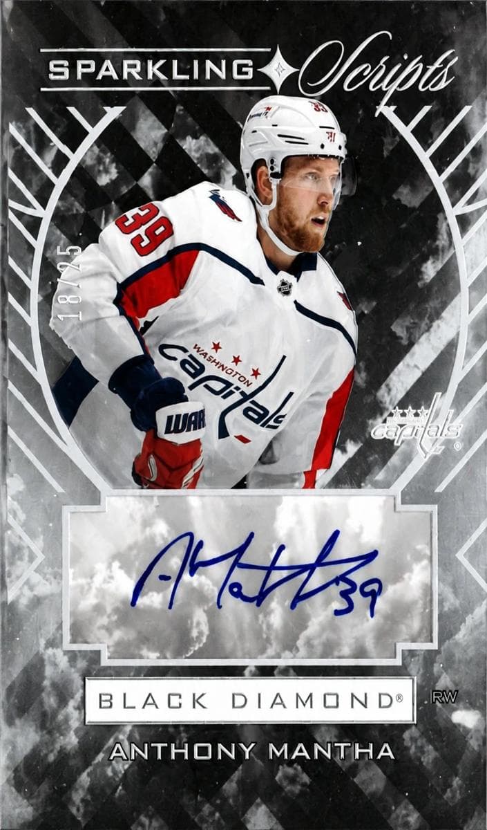 Anthony Mantha 2021 upper-deck Upper Deck Black Diamond