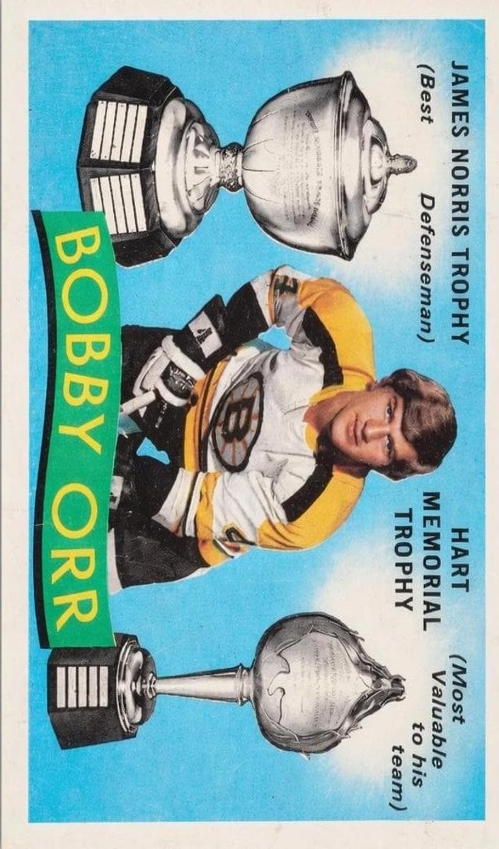 Bobby Orr 1971 topps O-Pee-Chee