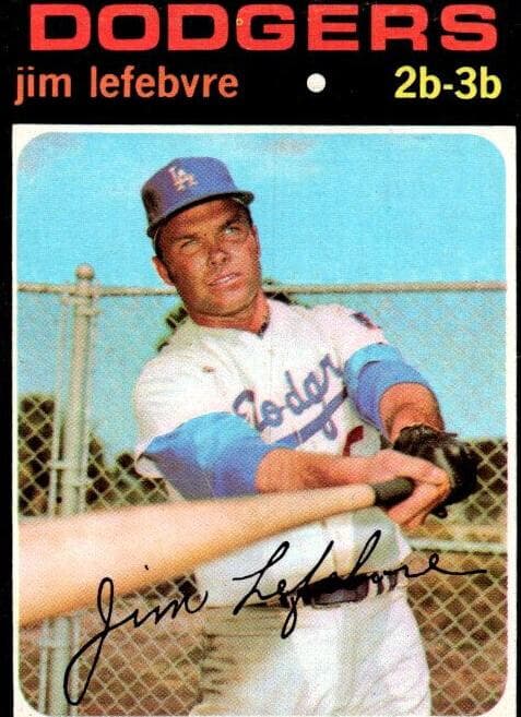 Jim Lefebvre 1971 topps Topps