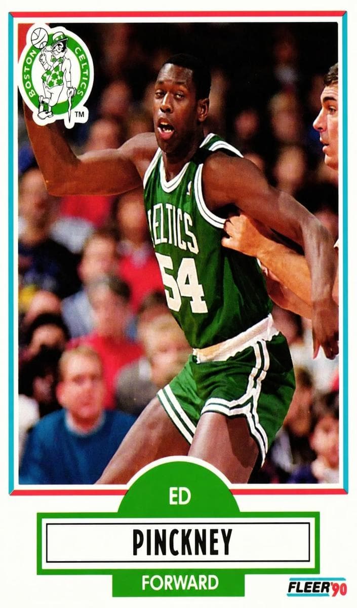 Ed Pinckney 1990 fleer Fleer