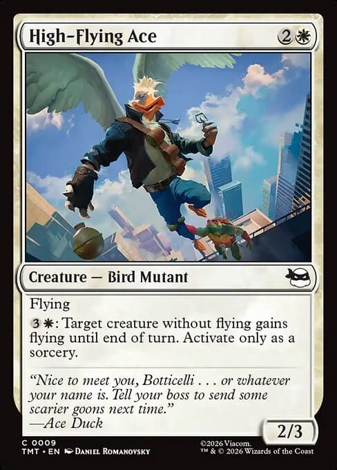 High-Flying Ace 2026 Magic: The Gathering Teenage Mutant Ninja Turtles