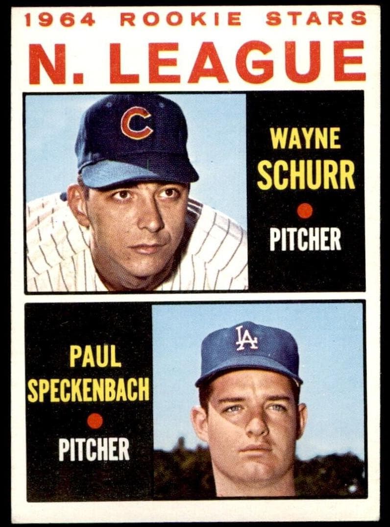 N. League 1964 Rookie Stars (Wayne Schurr / Paul Speckenbach) #548