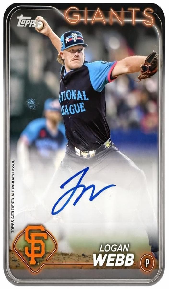 Logan Webb 2024 topps Topps Update