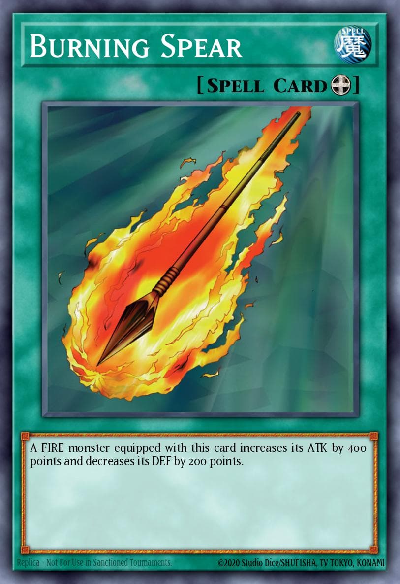 Burning Spear 2002 Yu-Gi-Oh!