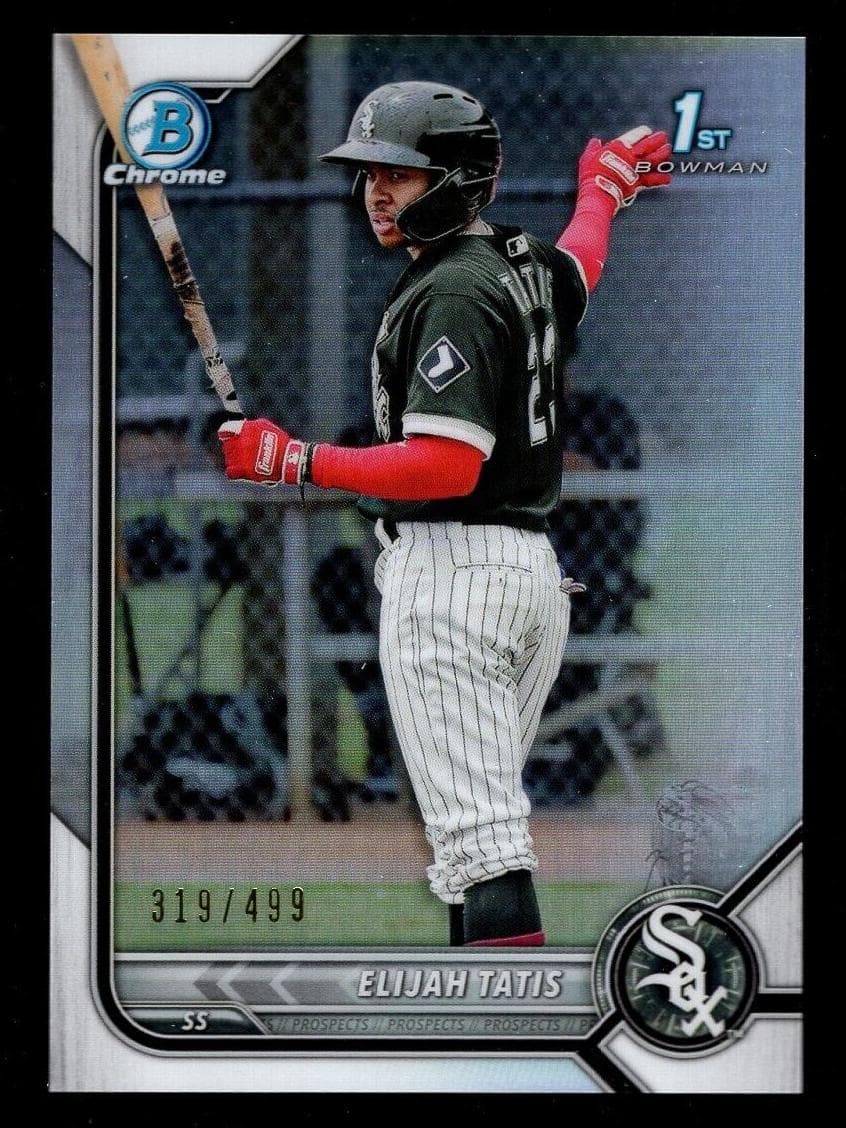 Elijah Tatis trading card