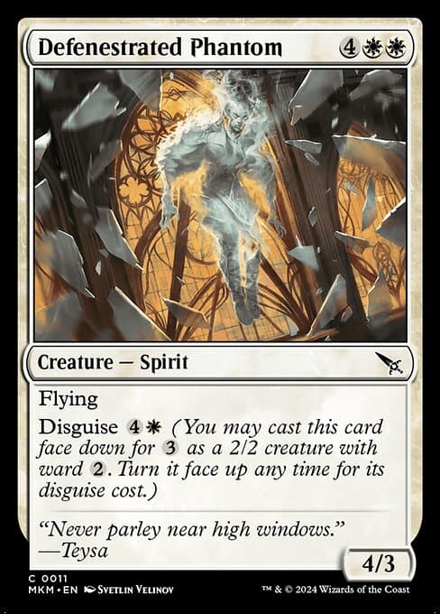 Defenestrated Phantom 2024 Magic: The Gathering Murders at Karlov Manor