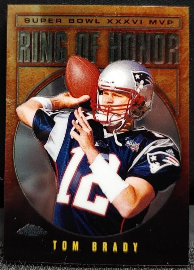 Tom Brady 2002 topps