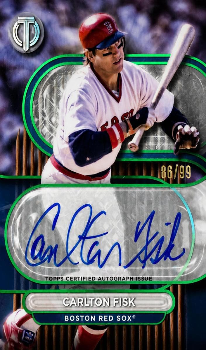 Carlton Fisk 2024 topps Topps Tribute