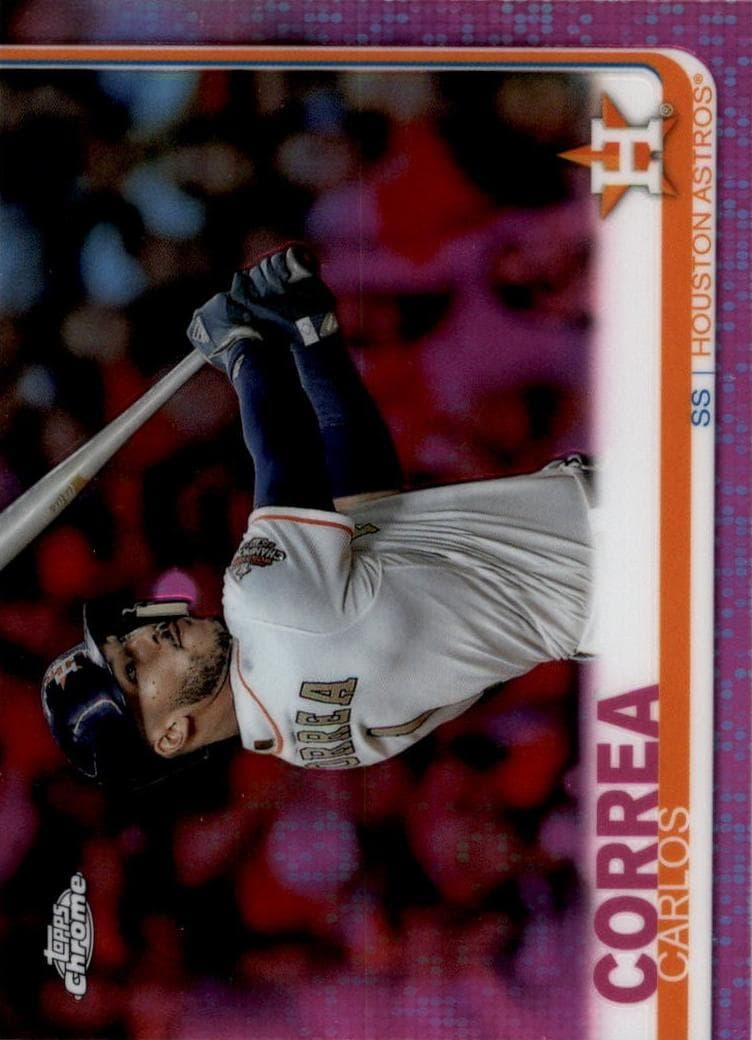 Carlos Correa 2019 topps Topps Chrome