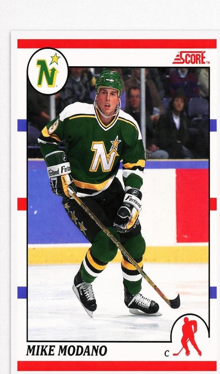 Mike Modano 1990 score