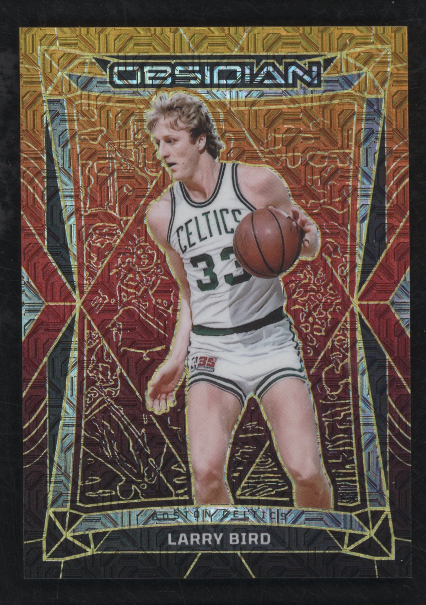 Larry Bird 2023 panini Panini Obsidian