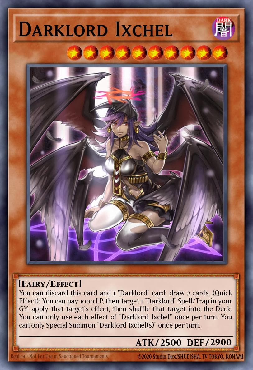Darklord Ixchel 2020 Yu-Gi-Oh! Maximum Gold