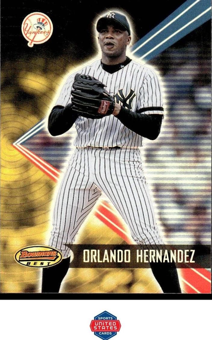 Orlando Hernandez 2001 bowman Bowman's Best