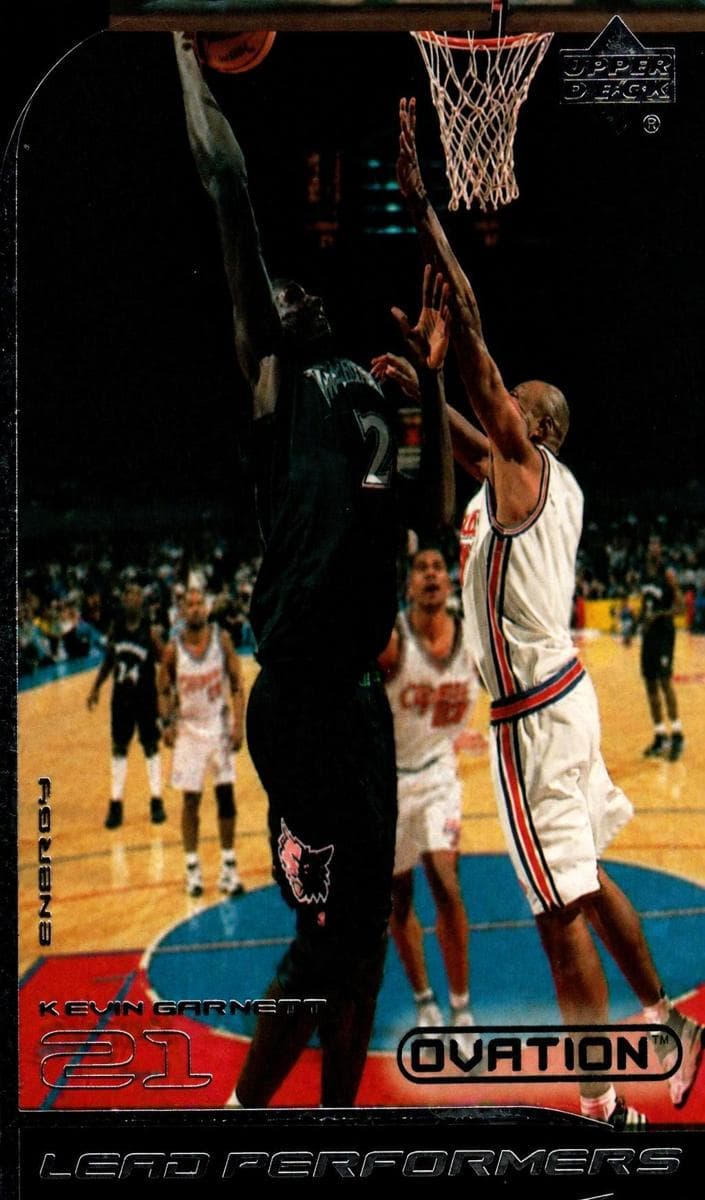 Kevin Garnett 1999 upper-deck Ovation