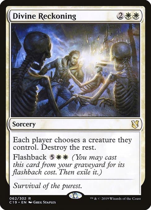 Divine Reckoning 2019 Magic: The Gathering Commander 2019