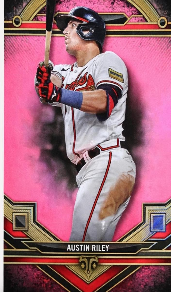 Austin Riley 2024 topps Topps Triple Threads