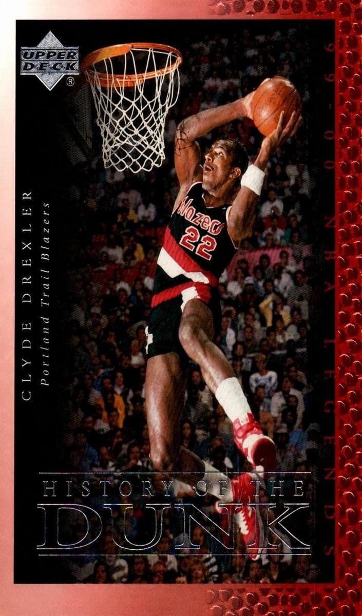 Clyde Drexler 1999 upper-deck Legends