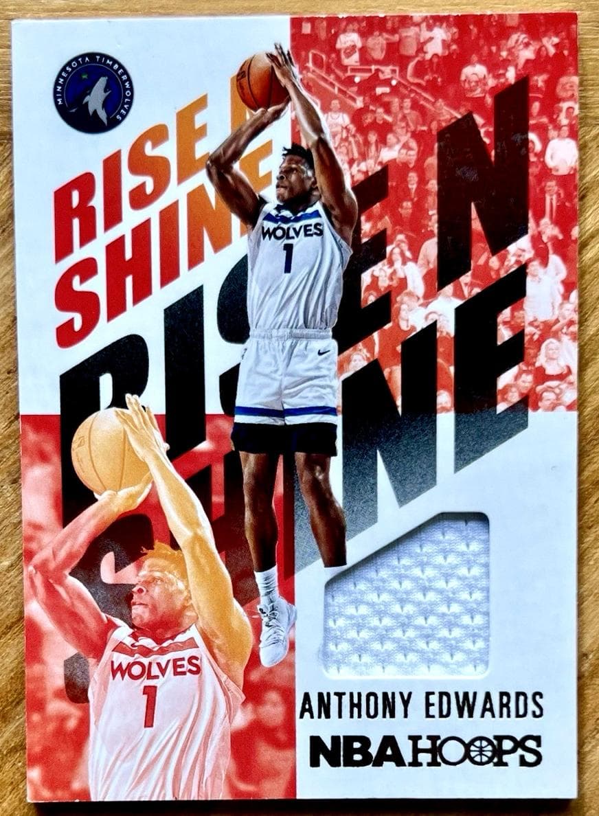 Anthony Edwards 2020 panini Hoops