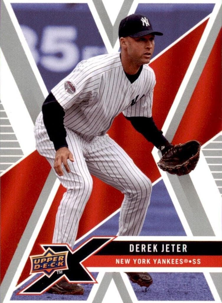 Derek Jeter 2008 upper-deck X