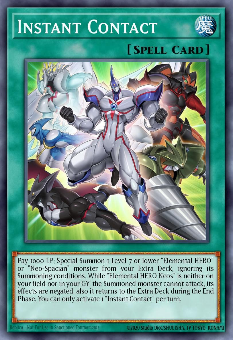 Instant Contact 2022 Yu-Gi-Oh! Power Of The Elements