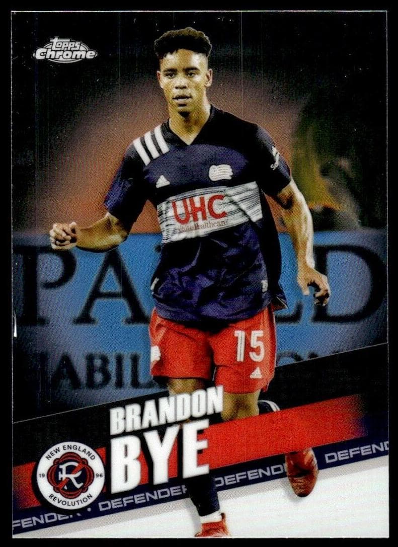 Brandon Bye 2022 topps Topps Chrome MLS