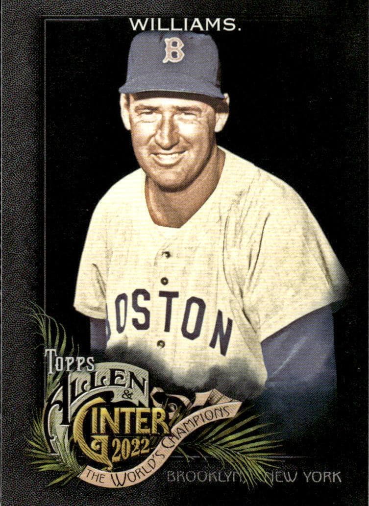 Ted Williams 2022 topps Topps Allen & Ginter
