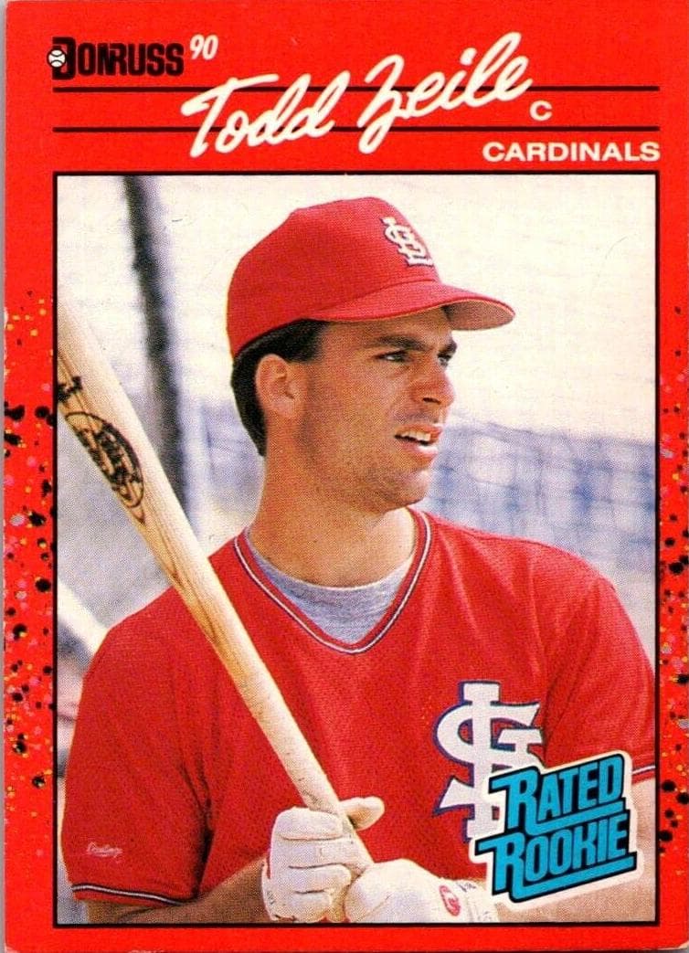 Todd Zeile 1990 panini