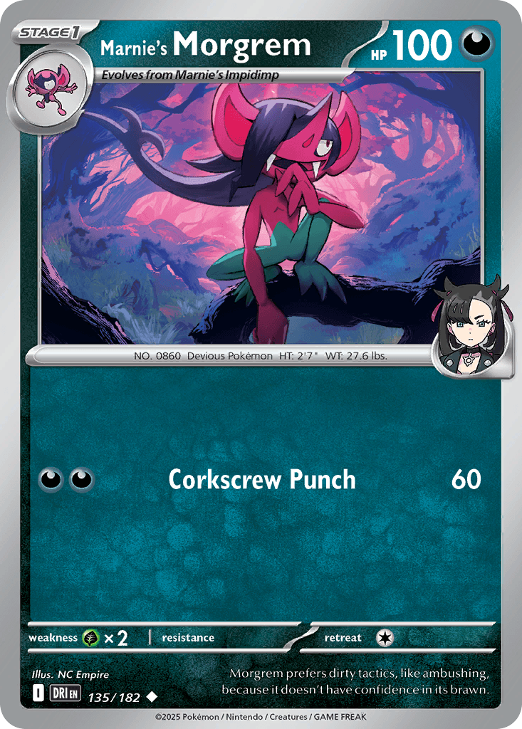 Marnie's Morgrem 2025 Pokemon