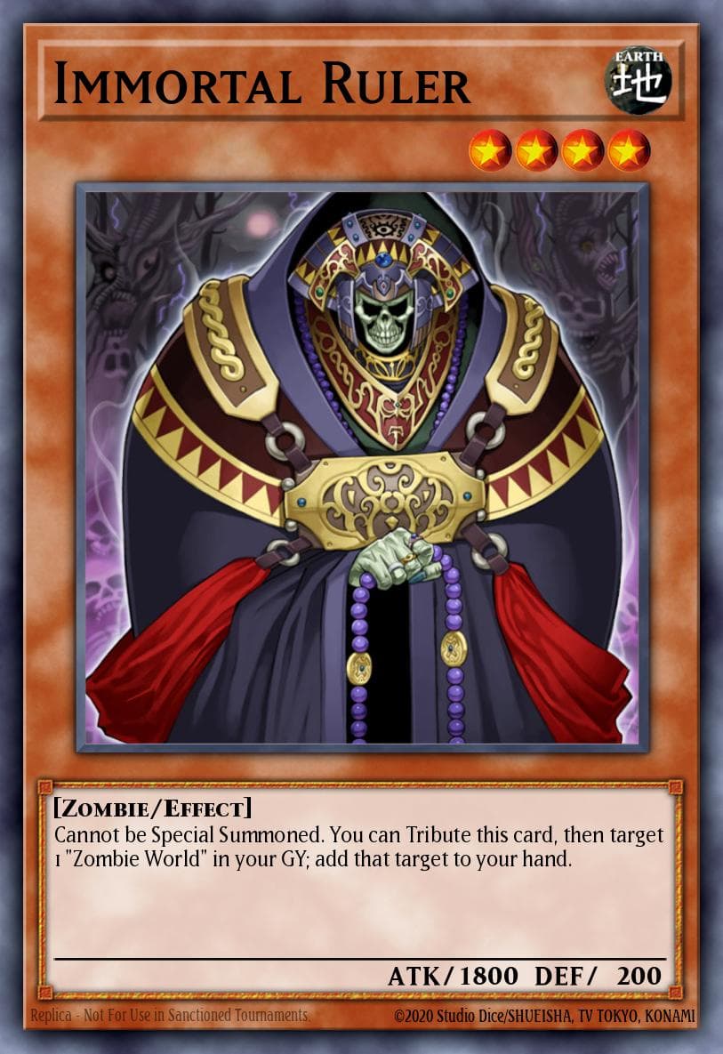 Immortal Ruler #SR07-EN009