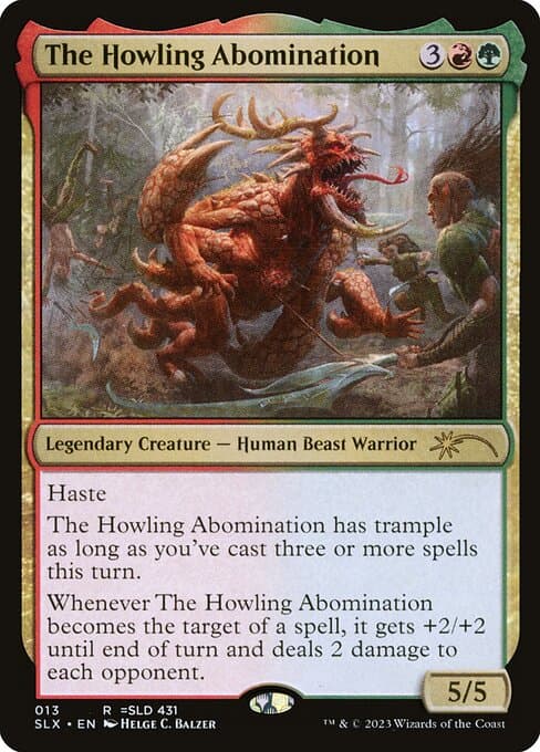 The Howling Abomination 2022 Magic: The Gathering Universes Within