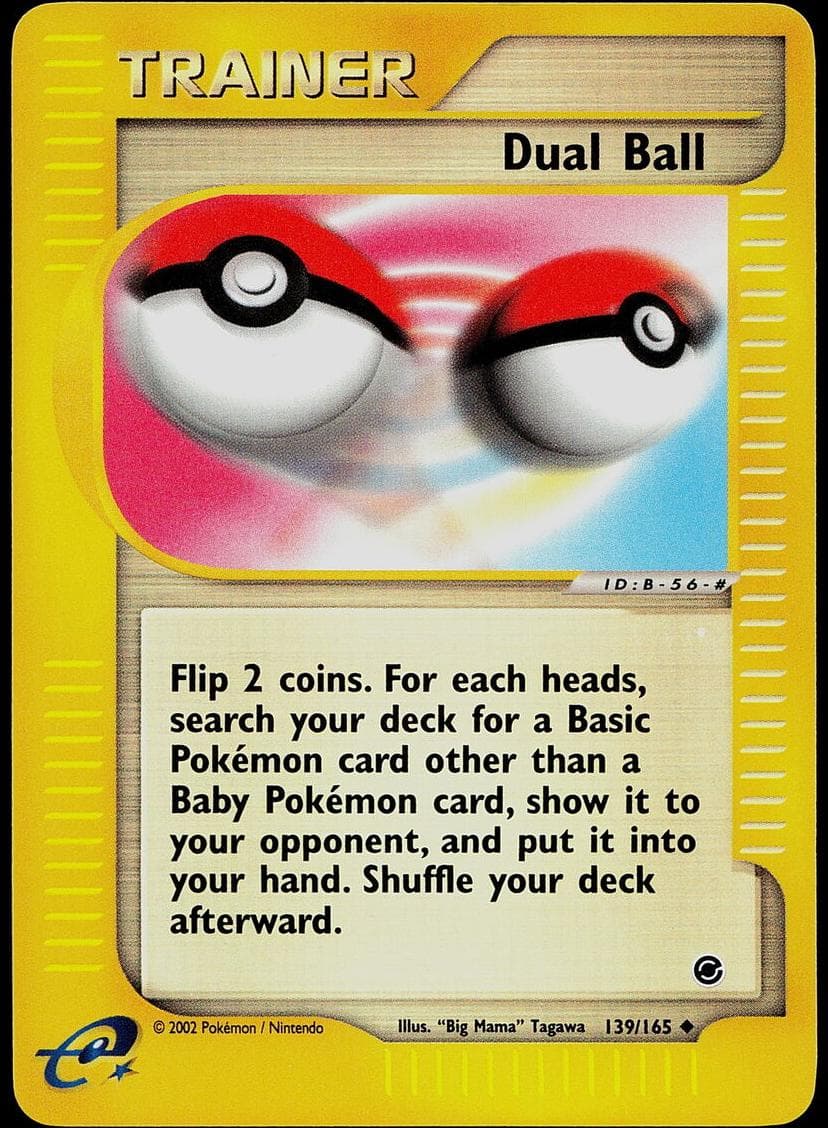 Dual Ball trading card