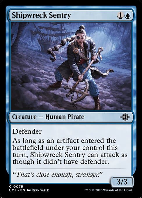 Shipwreck Sentry 2023 Magic: The Gathering Lost Caverns of Ixalan